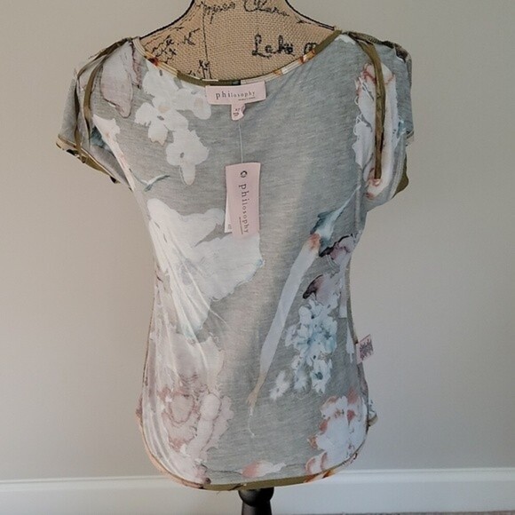 NWT Philosophy floral top - Picture 4 of 7